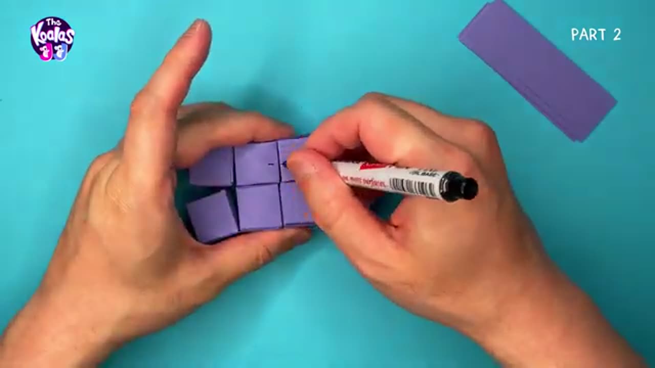 How to make a paper Infinity Cube? Origami Infinity cube fidget toy | Easy DIY Craft for Kids