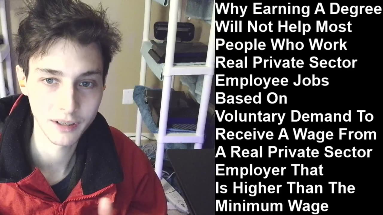 Outtake #210 Of Why A Degree Cannot Help Most People Who Work Employee Jobs Earn Above Minimum Wage