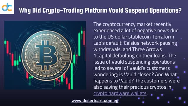 Why Did Crypto-Trading Platform Vauld Suspend Operations?