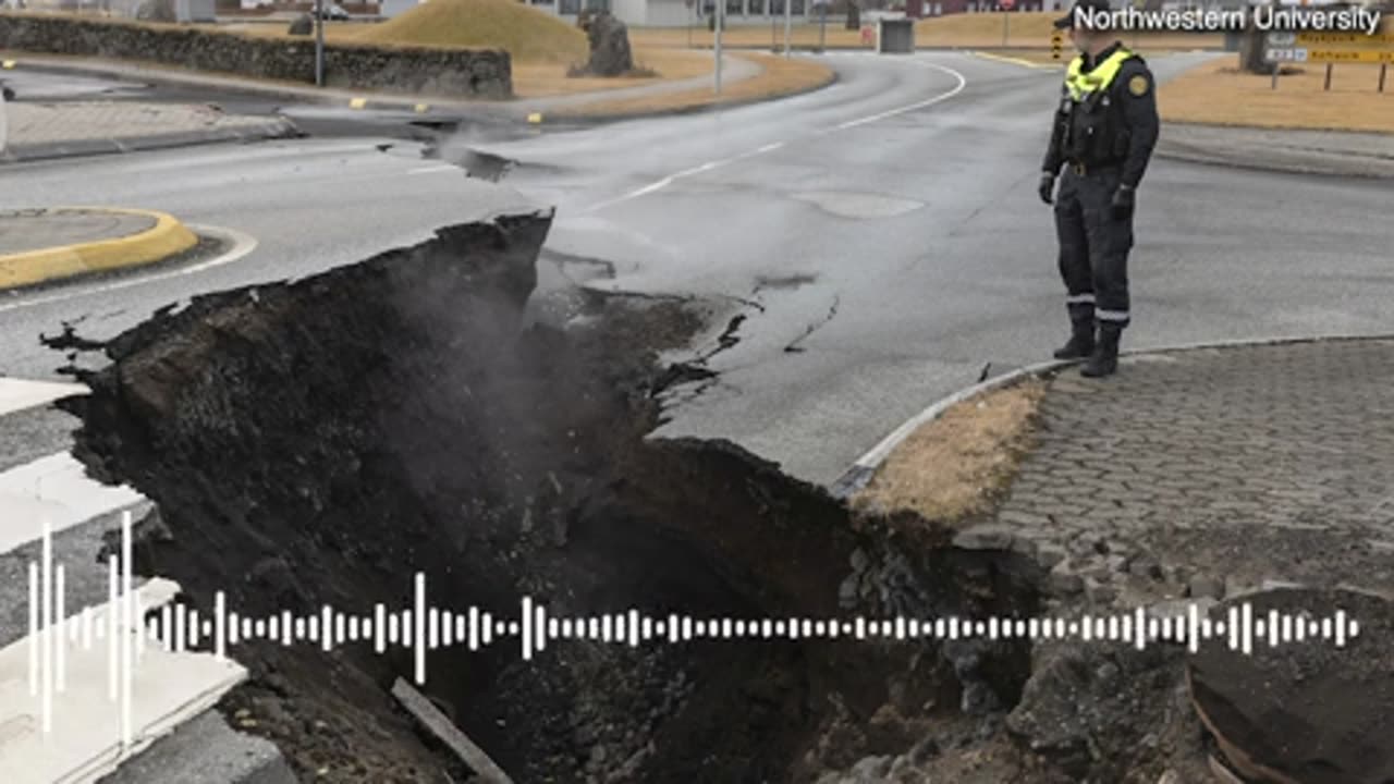 Audio reveals 'bubbles of lava' after Iceland's volcano blow