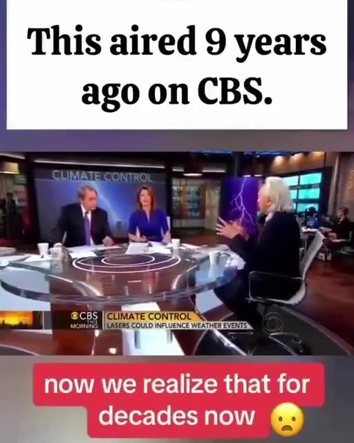 SOMETHING TO THINK ABOUT: IS IT REALLY "CLIMATE CHANGE" OR WEATHER MANIPULATION?