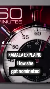 KAMALA explains how she got nominated.