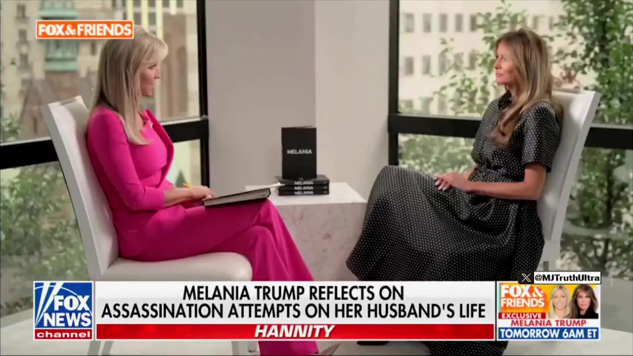 Melania Reacts To The Attempts On Trump's Life In Latest Interview