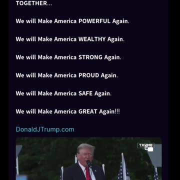 💥 TOGETHER | Trump Truth