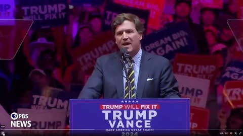 Tucker Carlson's EPIC Madison Square Garden Speech