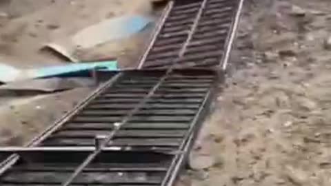 The result of the strike of the RF Forces on the bridge between Lisichansk and Severodonetsk