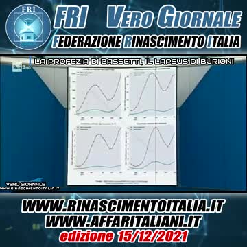 LA PROFEZIA DI BASSETTI, IL LAPSUS DI BURIONI - VERO GIORNALE 15.12.2021