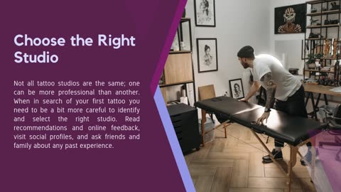 Getting Inked Prepare for Your First Tattoo Experience