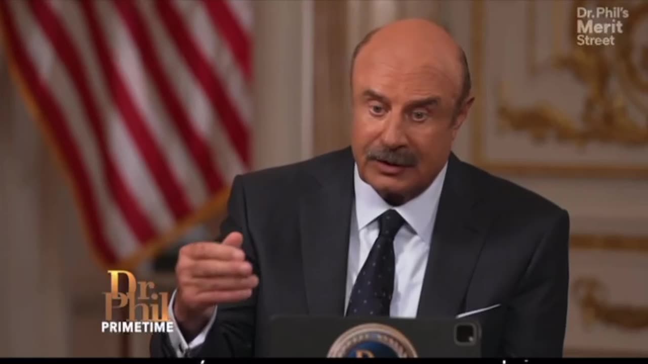 President Trump Dr Phil interview p1