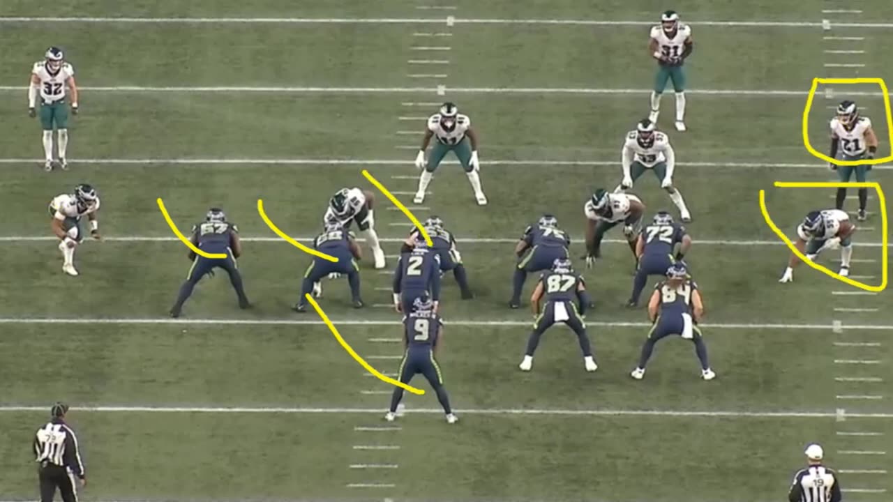 Film Room: Analyzing Seahawks Offensive Line vs Eagles Top 5 DL