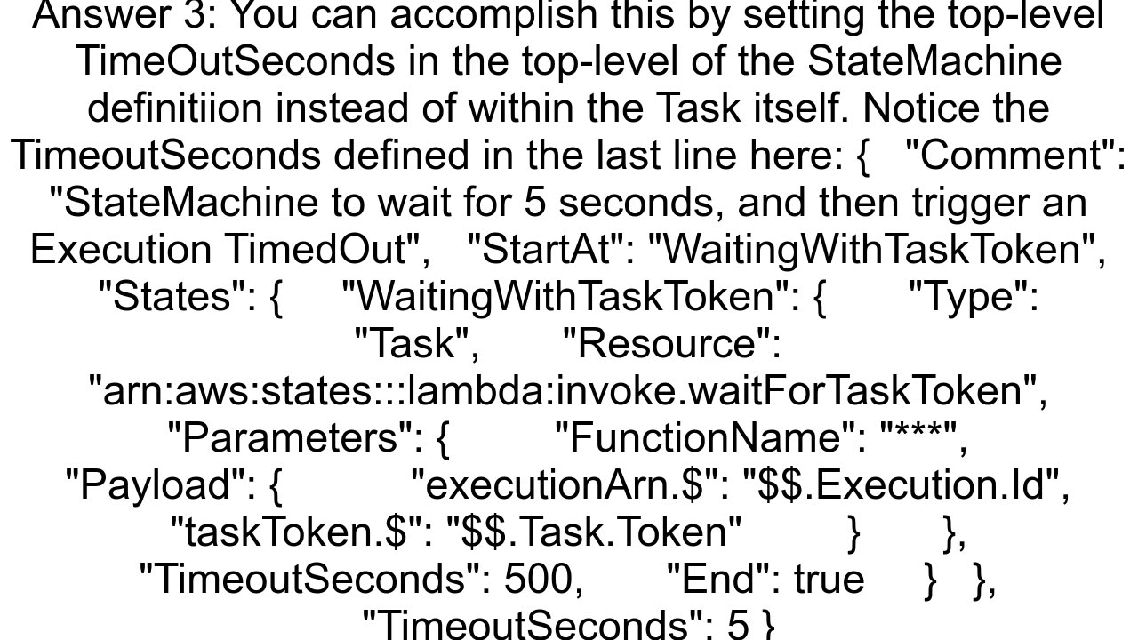 Why an AWS state machine does not display an execution as quottimed outquot but as quotfailedquot