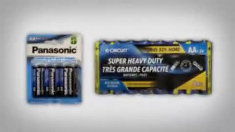 Testing double-A batteries_ dollar stores vs. major brands (Marketplace)