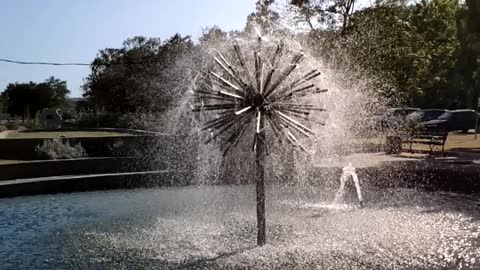 Fountain, promenade of the city of Kerch