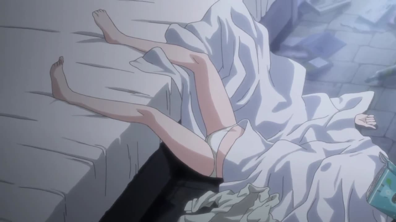 Strike Witches 2 - Sanya tired + everyone sleeping