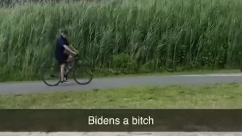 Joe Biden the Bicyclist