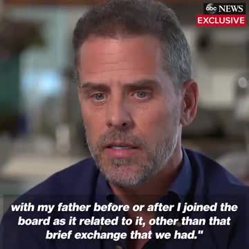 Hunter Biden attributes Burisma work to "poor judgment"