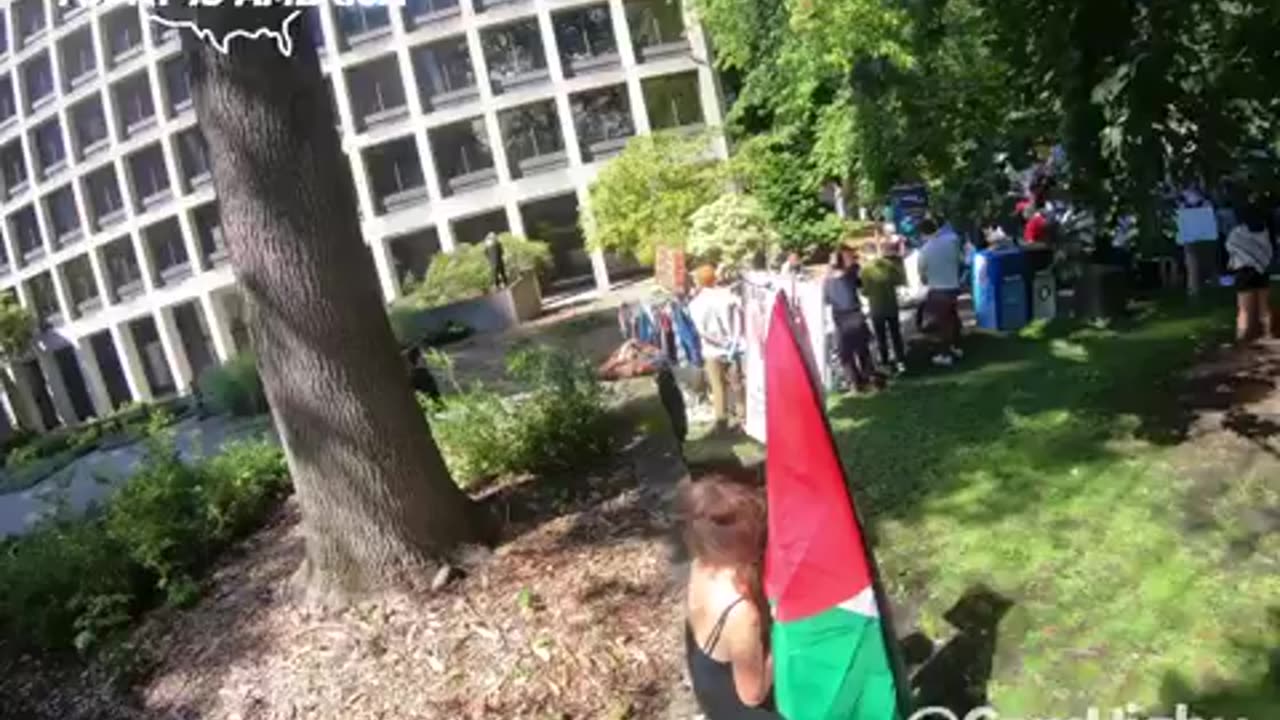 Seattle Protestors Shout 'Long Live October 7th