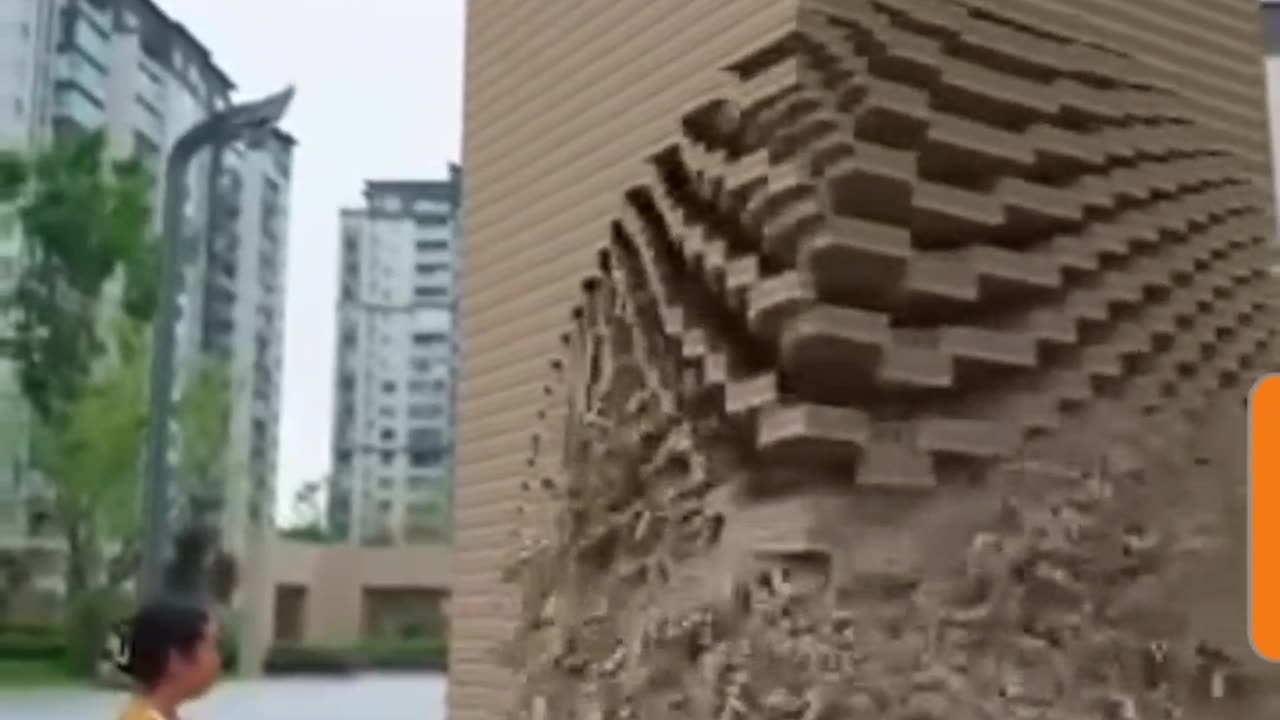 "Block Buster: Stunning Structure Collapse!"