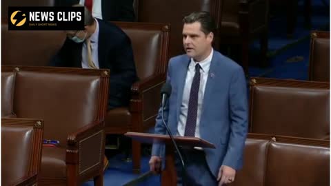 Rep Matt Gaetz 'Why Are We Here Listening To Democrats'