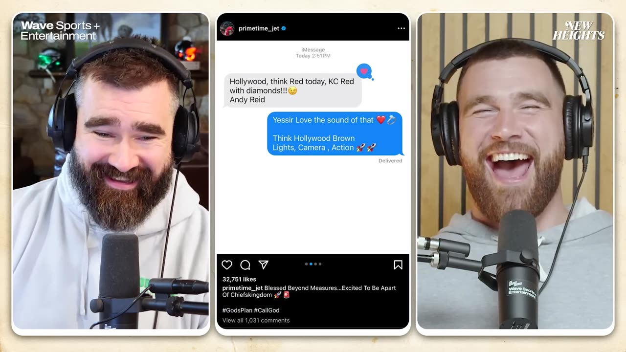 He's worth every penny and he's about to go crazy this year - Travis Kelce on Hollywood Brown