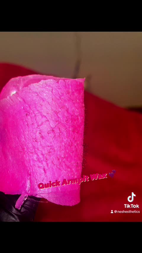 Underarm Waxing Tutorial with Sexy Smooth Tickled Pink Hard Wax