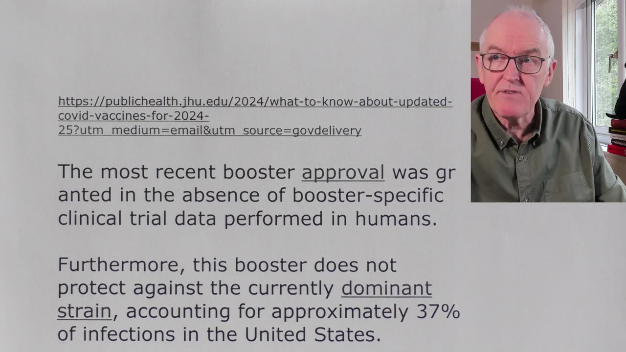 Dr John Campbell - FL Surgeon Gen WARNS: CDC, FDA *NEW boosters recommended for babies! (DESCRIPTION)