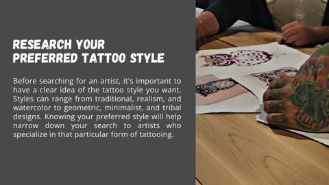 How to Find Tattoo Artists Who Specialize in Your Desired Style