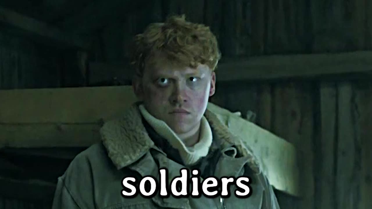 Soldiers from both armies were trapped in the same hut