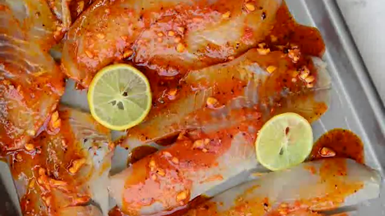 Lemon Garlic Baked Tilapia Recipe