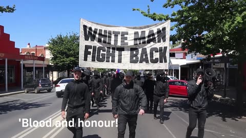 White man - fight back!