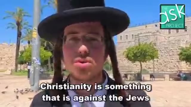 Israeli jew: "I spit on the ground if I see a crucifix or Christian"