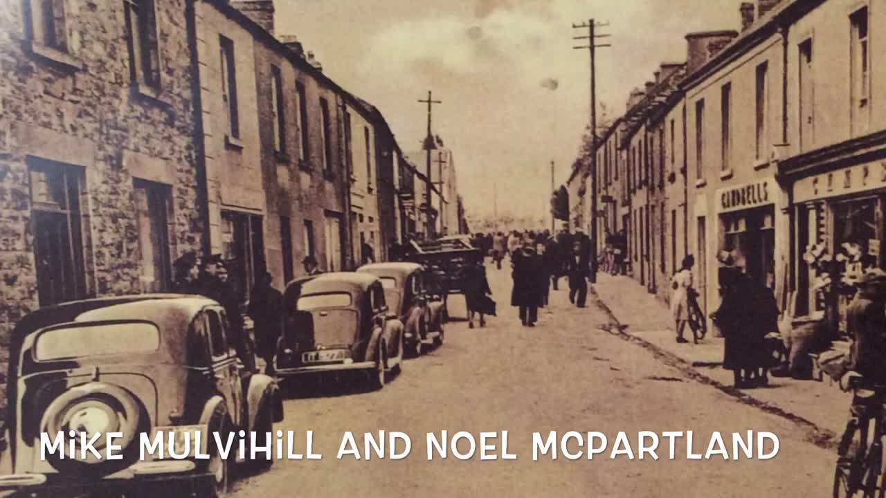 Drumshanbo Fair Day, Church St, in the 1950s