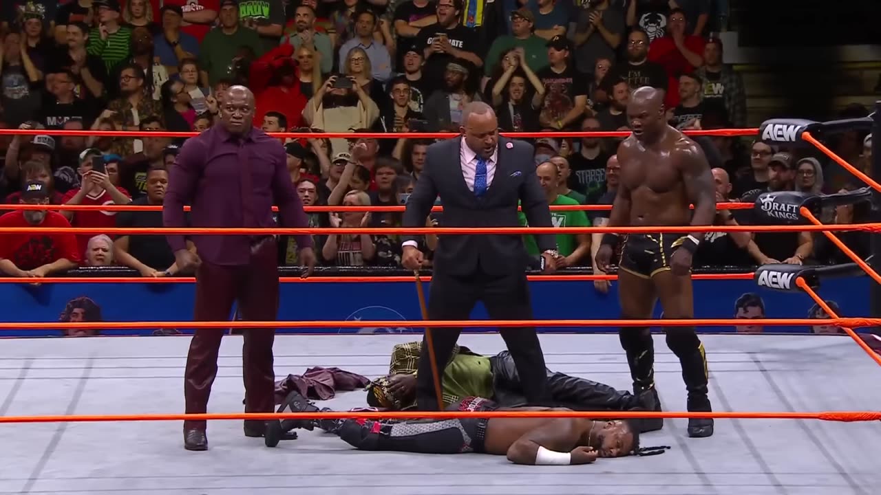 Bobby Lashley comes face-to-face with Swerve Strickland at FRIGHT NIGHT!