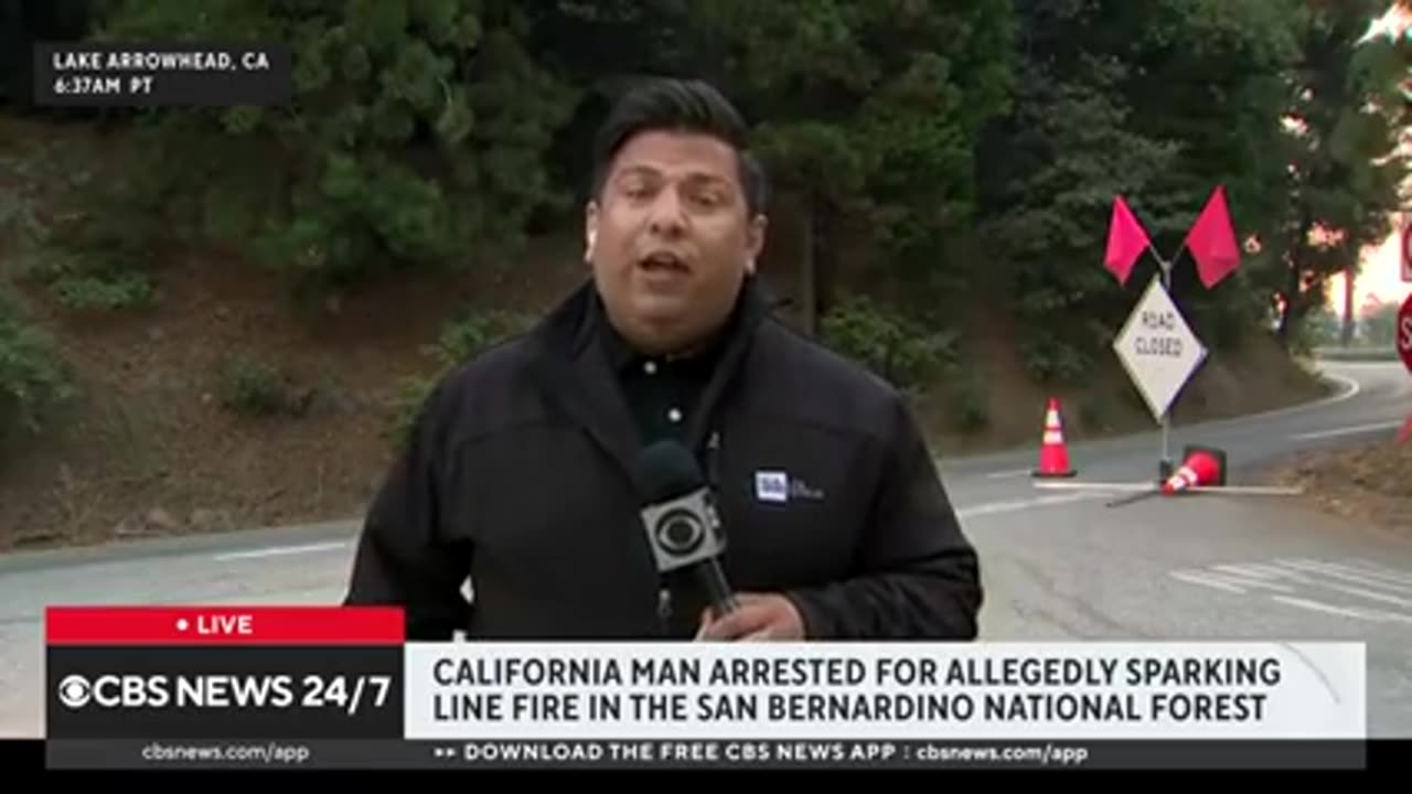 CALIFORNIA MAN CHARGED FOR ALLEGEDLY STARTING LINE FIRE 🔥 AUTHORITIES SAY