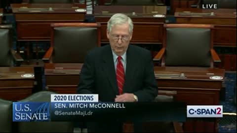 McConnell EXCORIATES Dems' Election Hypocrisy