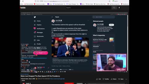 Vaush Wants to kill MAGA or ARREST THEM ALL!