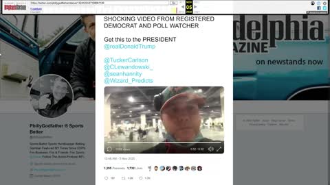 Brian McCafferty calls out vote fraud & election fraud in Philadelphia