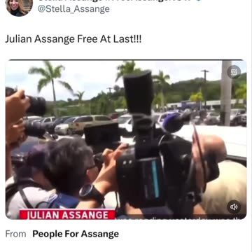 Free At Last | Julian Assange