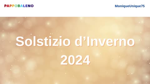 Solstizio d'Inverno 2024 - Verso la Nuova Gaia