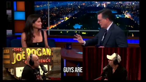 Joe Rogan Cracks Up as Crowd LAUGHS at Colbert’s CNN ‘Reports the News as It Is’ Comment