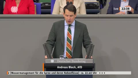 Andreas Bleck Rede vom 27.06.2024 – Wassermanagement für die Spree und deren Nebenflüsse