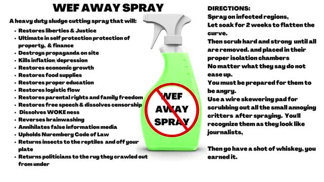 WEF AWAY SPRAY