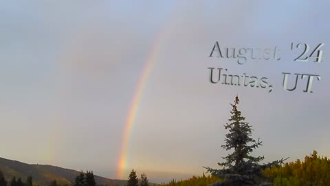 August Rainbow Uintas