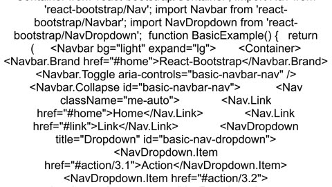 Bootstrap Dropdown in Navbar is not working with NextJs