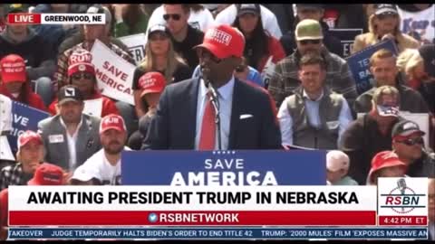 Jack Brewer speaks the Truth at the Nebraska rally