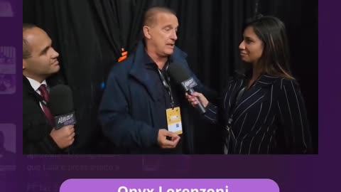 Onyx Lorenzoni conversou com a gente aqui no CPAC