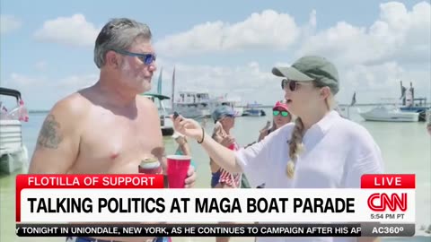 Trump Supporter Debunks CNN Reporter's Rosy Portrayal Of Biden-Harris Economy