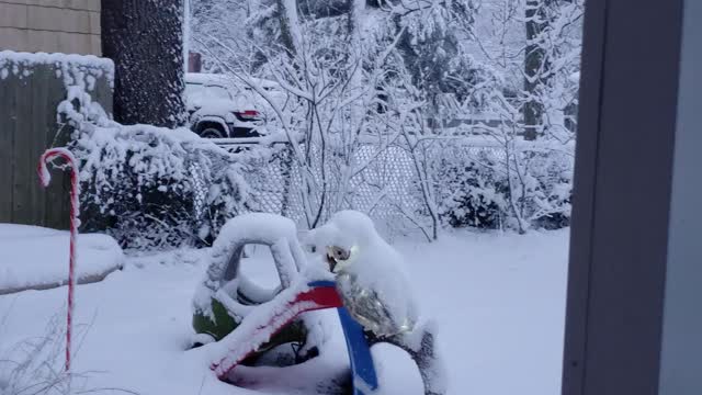 First real snow of NJ shore