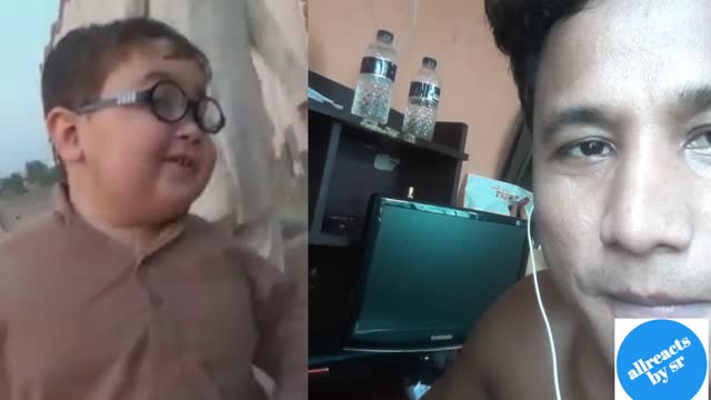 Piche To Dekho | Cute Pathan Ahmed Shah | Allreacts by Sr