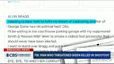 80-Year-Old Gets Killed In FBI Raid After Threatening Joe Biden